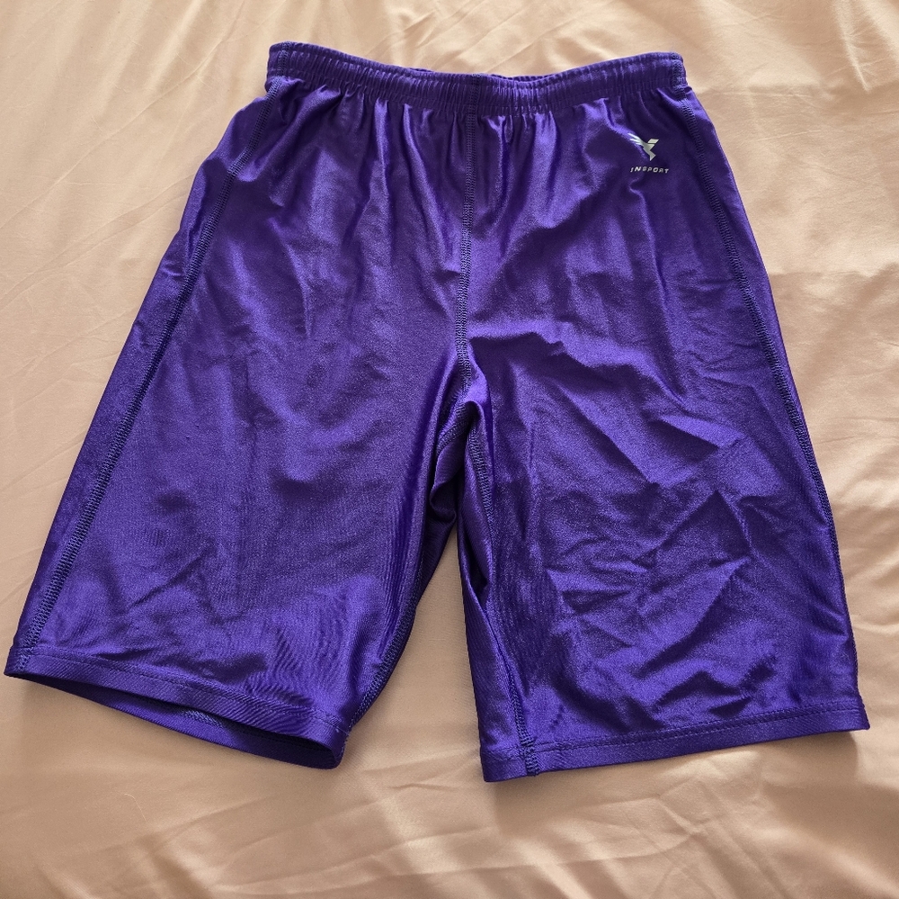 Purple Athletic Shorts